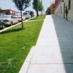 Commercial Concrete sidewalk