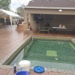 Residential Concrete stampped concrete pool project
