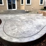 Stamped Concrete Gray