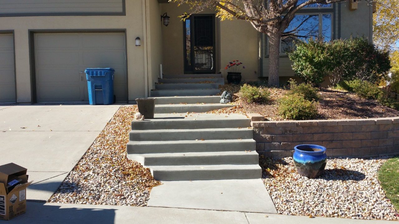 Concrete Stairs Denver 