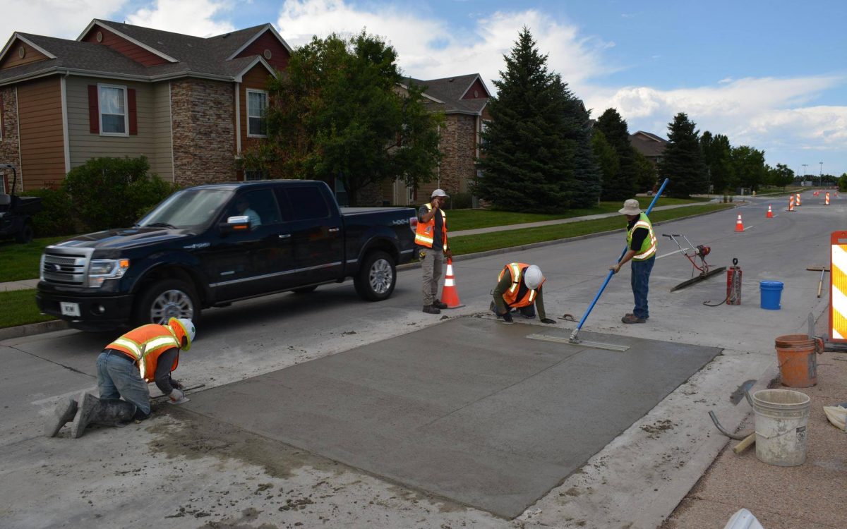 Trip-Hazard Section Repair