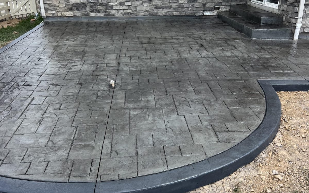 Stamped Patio