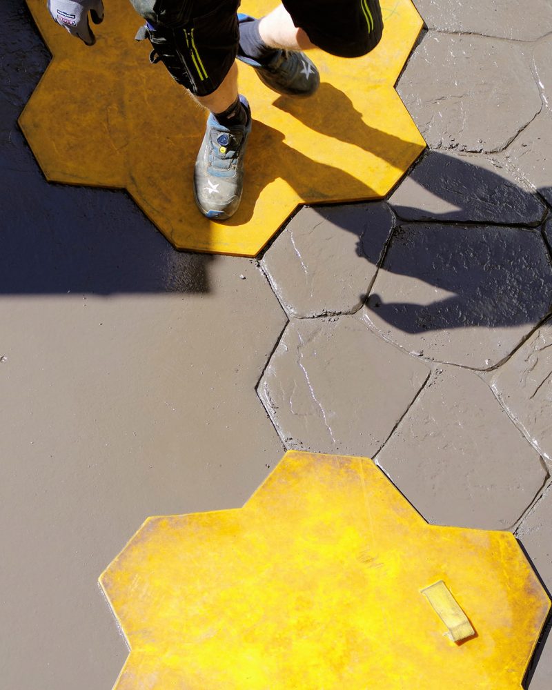 Stamped Patio